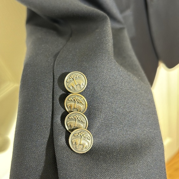 Brooks Brothers Regent Fit Navy Blue Blazer 43R - Picture 2 of 6